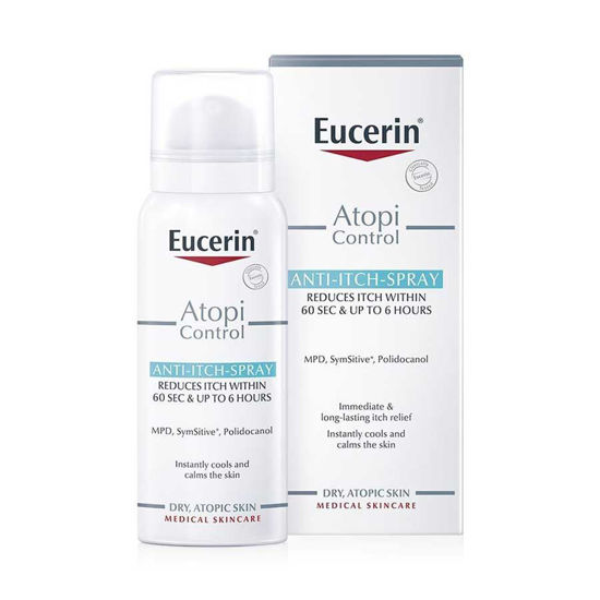Eucerin AtopiControl sprej proti srbenju - srbečici, 50 mL