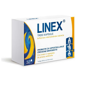 PictureLinex mlečnokislinske bakterije, 32 kapsul