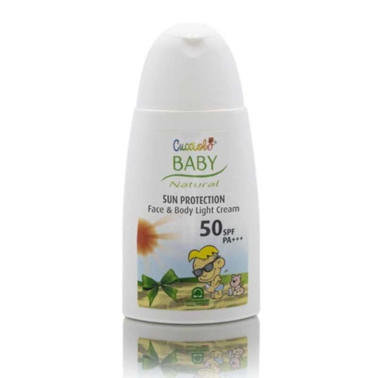 Cucciolo Sun Baby Natural krema za zaščito pred soncem z ZF 50+, 100 mL