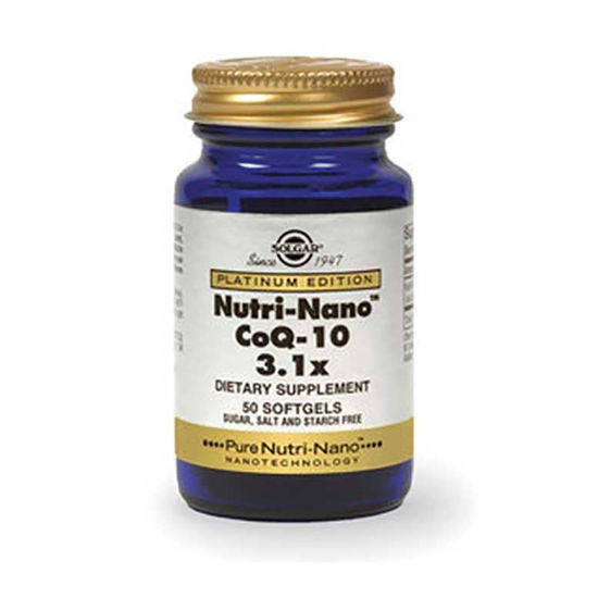 Solgar Nutri-Nano Co-Q10 3.1x, 50 kapsul
