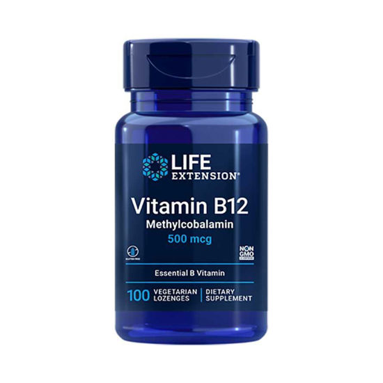 LifeExtension B12 vitamin 500 mcg, 100 pastil