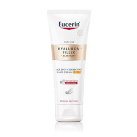 PictureEucerin Hyaluron-Filler + Elasticity krema za roke proti starostnim pegam z ZF 30, 75 mL