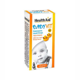 PictureHealthAid BabyVit multivitaminske kapljice, 25 mL