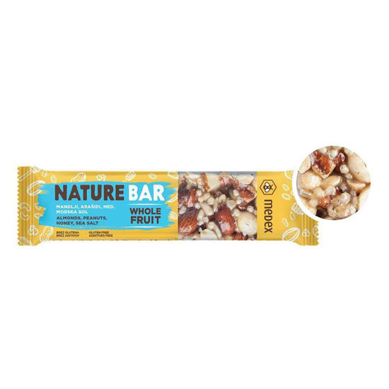 Medex Nature Bar ploščica morska sol, 40 g