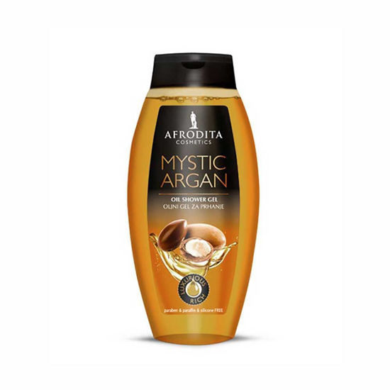 Afrodita Mystic Argan oljni gel za prhanje, 250 mL