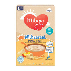 PictureMilupa mlečna kašica mešano sadje, 250 g