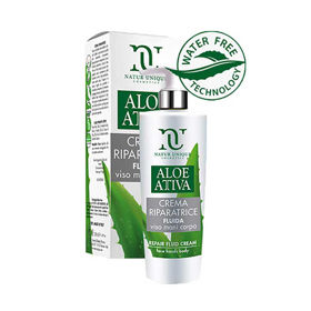 PictureNatur Unique Aloe Attiva TEKOČA obnovitvena krema za obraz, roke in telo, 190 mL