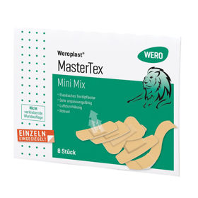 PictureWeroplast MasterTex Mini Mix obstojni tekstilni obliži za rane, 8 obližev