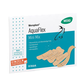 PictureWeroplast AquaFlex Mini Mix vodoodporni elastični obliži za rane, 8 obližev