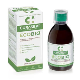 Prikaži podrobnosti za Curasept Ecobio ustna voda, 200 mL Slika Curasept Ecobio ustna voda, 200 mL
