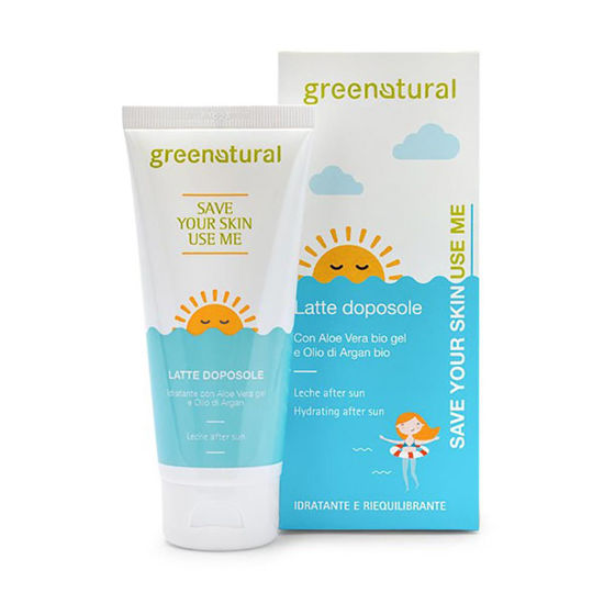 GreeNatural naravno mleko za po sončenju, 100 mL