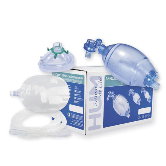 HUM AERObag PVC dihalni balon za enkratno uporabo odrasli, 1 balon