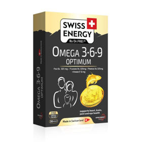 PictureSwiss Energy Omega 3-6-9 Optimum, 30 kapsul