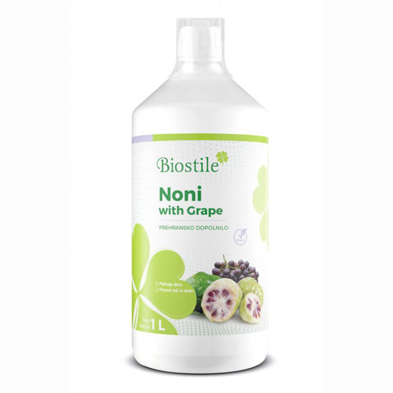 Biostile Noni with Grape tekočina - naraven sok, 1 L