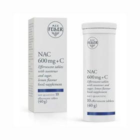PictureM.E.V. Feller NAC 600 mg + C, 10 šumečih tablet