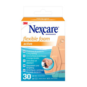 PictureNexcare Active obliži s prožno peno, 30 obližev