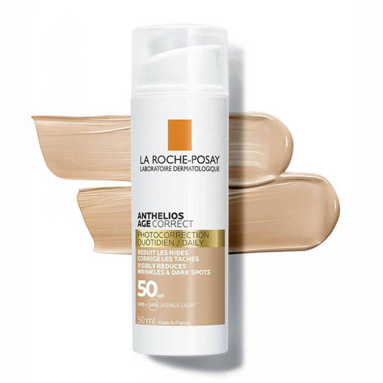 La Roche Posay Anthelios Age-Correct ZF50 obarvana krema za obraz, 50 mL