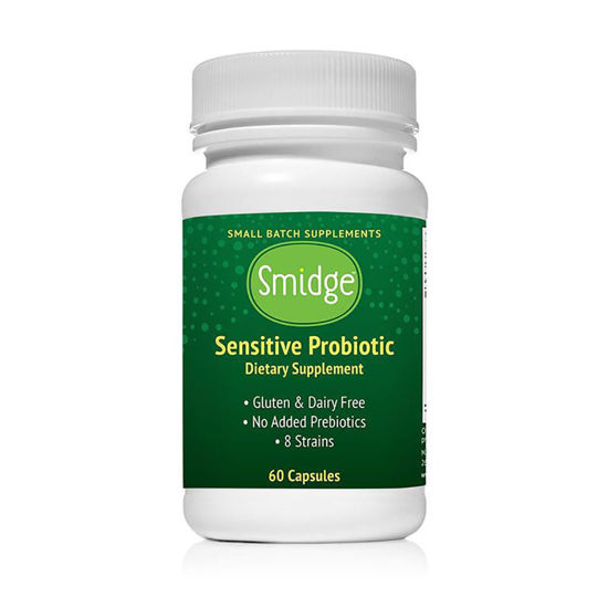 Smidge Gut Pro Sensitive Probiotik mikroorganizmi, 60 kapsul