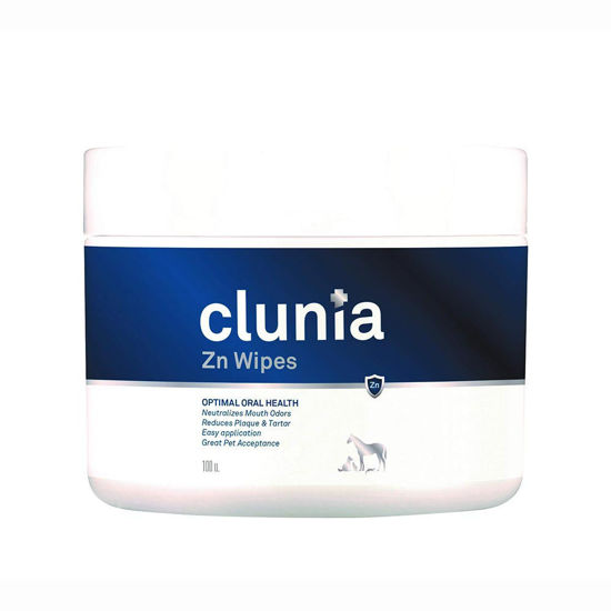 Clunia ZN wipes blazinice za čiščenje zob, 10 ali 100 blazinic