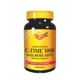 PictureNatural Wealth vitamin C 1.000 mg tablete s podaljšanim sproščanjem, 60 tablet