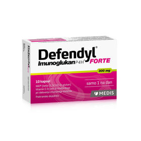 PictureDefendyl-Imunoglukan P4H forte, 5 ali 10 kapsul