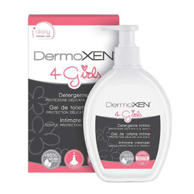 PictureDermoXEN 4 Girls gel za intimno nego 3+, 200 mL