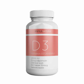 PicturePrimus natura vitamin D3 2000IU, 60 tablet