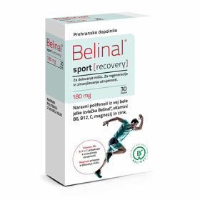 Slika Belinal Sport Recovery za regeneracijo in utrujenost, 30 kapsul