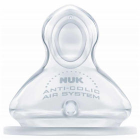 PictureNuk First Choice Anti Colic silikonski cucelj - različne velikosti, 2 cucelja