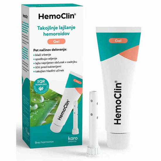 HemoClin hladilni gel v tubi, 37g