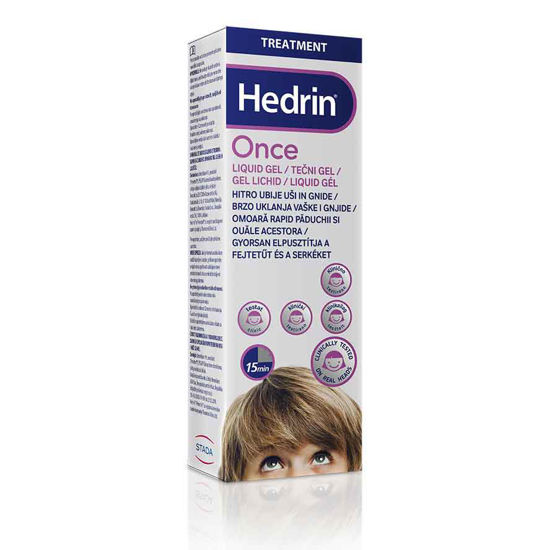 Hedrin Once gel za odstranjevanje uši in gnid, 100 mL