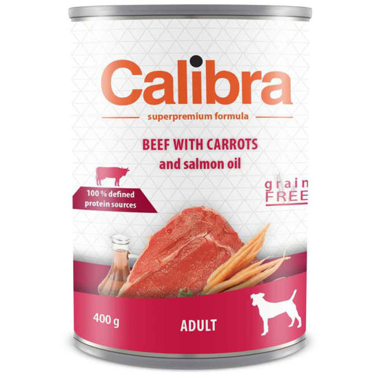 Calibra konzerva govedina in korenje, 400 g