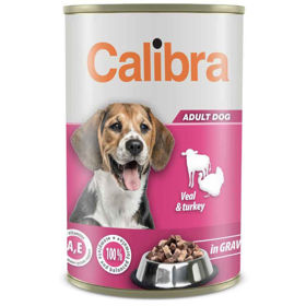 PictureCalibra Premium konzerva teletina in puran v omaki, 1240 g
