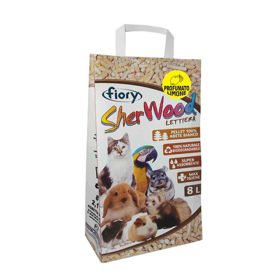 PictureFiory Sherwood lesni peleti z vonjem limone, 8 L