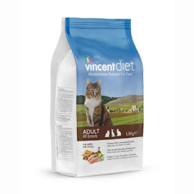 PictureVincent Diet Cat Adult piščanec, 1.5 kg