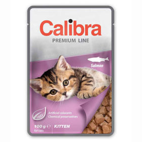PictureCalibra Premium Kitten losos, 100 g