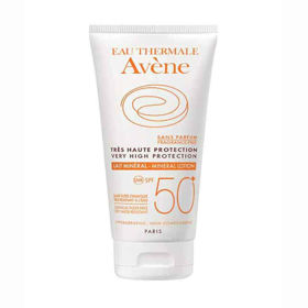 PictureAvene mineralni losjon z zelo visoko zaščito pred soncem ZF 50+ za netolerantno kožo, 100 mL