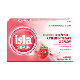 PictureIsla Junior pastile za otroke, 20 ali 50 pastil