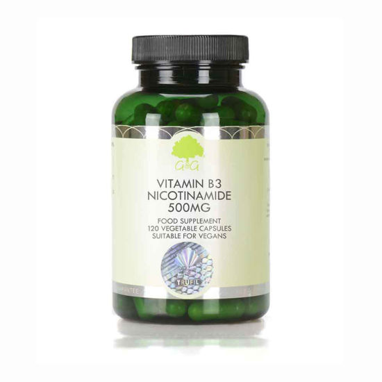 G&G Vitamins Vitamin B3 Nikotinamid 500 mg, 120 kapsul