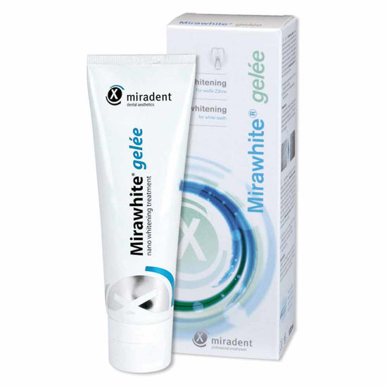 Miradent Mirawhite zobni gel za bele zobe, 100 mL