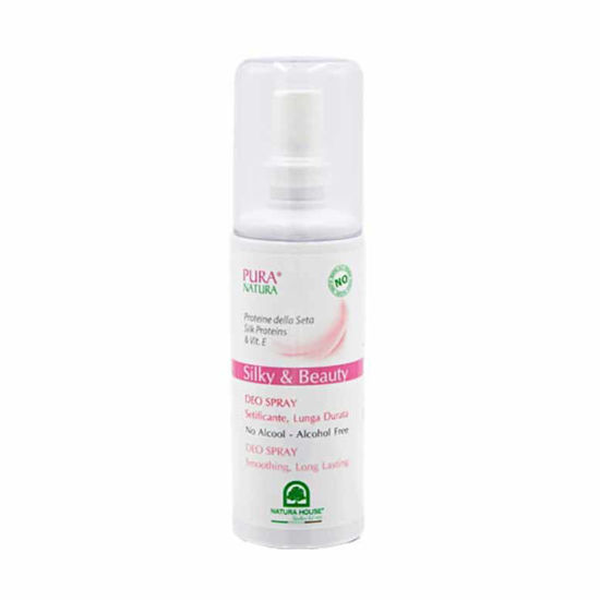 Silky & Beauty deodorant v spreju s svilnatimi proteini, 100 mL