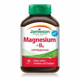 PictureJamieson magnezij 200 + B6 prehransko dopolnilo, 50 tablet