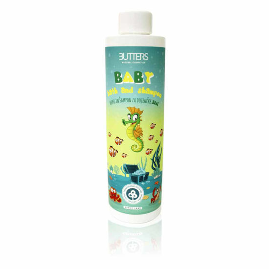 Butters kopel in šampon za dojenčke 2v1, 250 mL