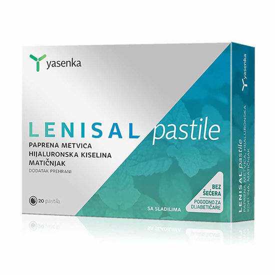 Yasenka Lenisal Pastile poprova meta in hialuron