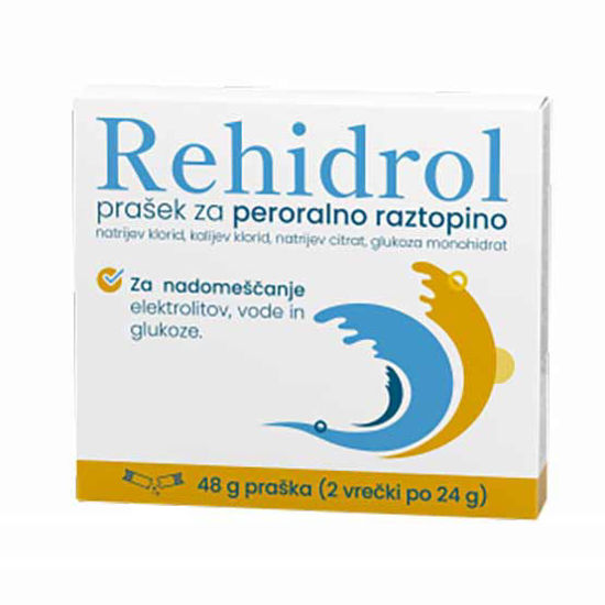 Rehidrol prašek za peroralno raztopino, 2x24 vrečke