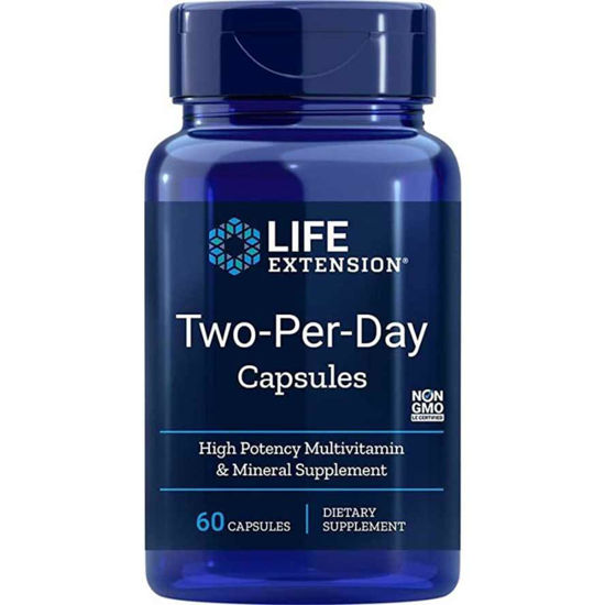 LifeExtension Two-Per-Day, 60 ali 120 kapsul