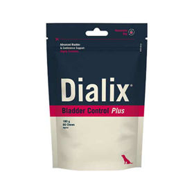 PictureDialix Bladder Control Plus za sterilizirane psičke in starejše pse, 60 žvečljivih tablet
