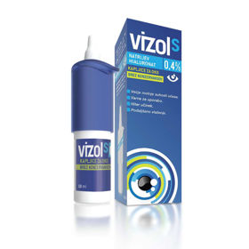 PictureVizol S 0,4% kapljice za blaženje težjih težav s suhostjo oči, 10 mL
