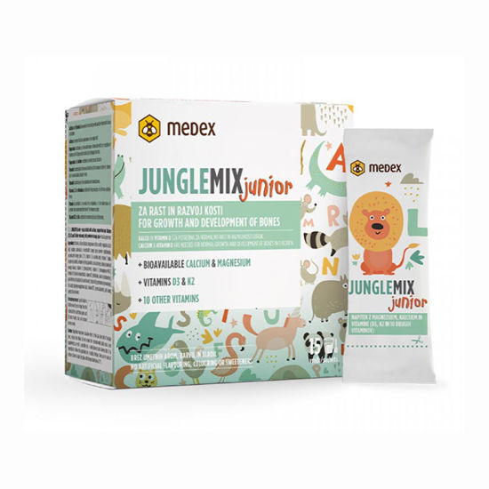 Junglemix Junior Medex vrečice, 15 x 8 g (50 % popusta)
