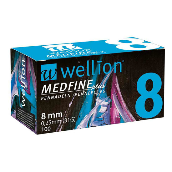 Wellion Medfine plus 31G igla za inzulinska peresa 8 mm, 100 igel